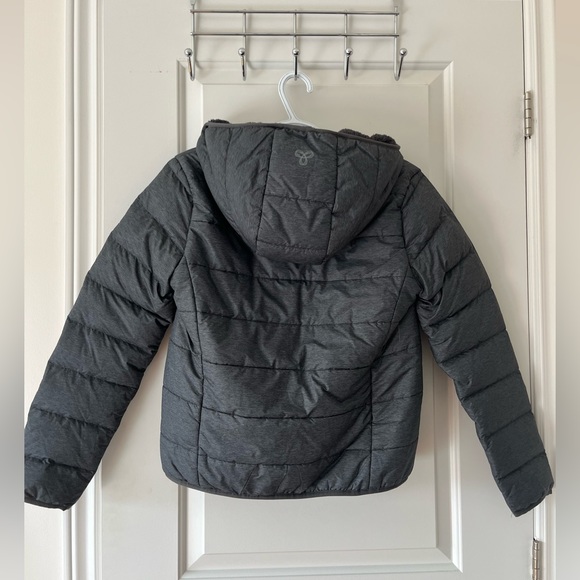 Grey Aritzia Mini Puffer - Picture 2 of 3